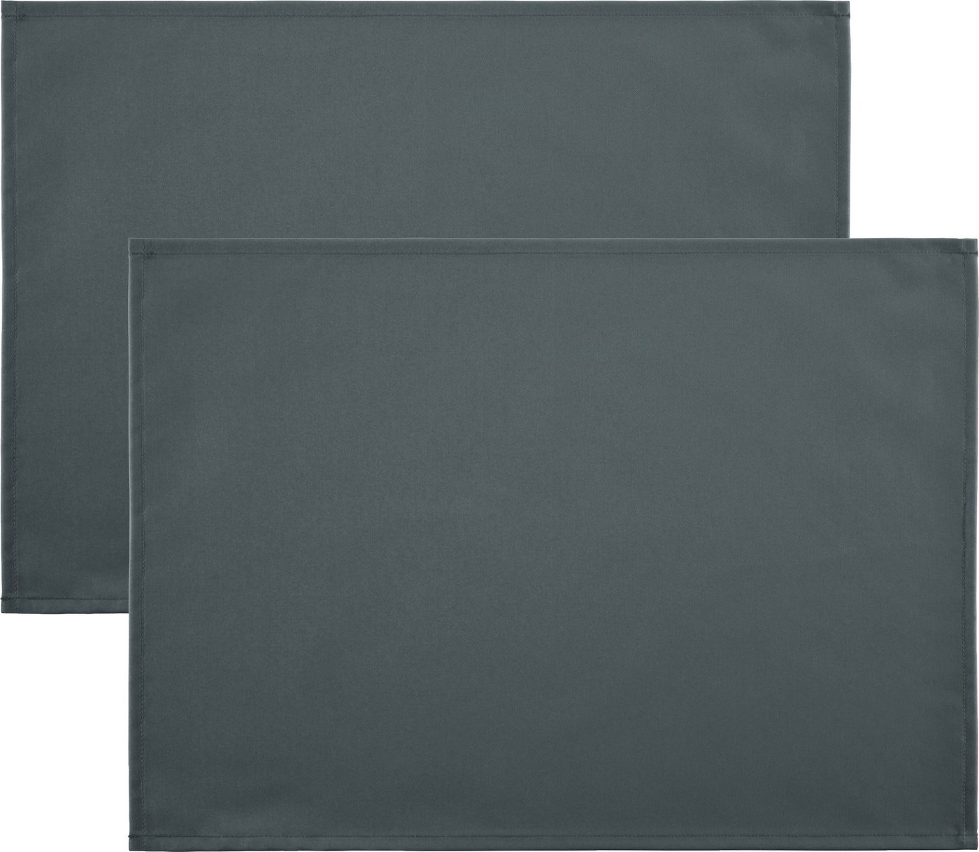 REDBEST Platzset Tischset "New Orleans" 2er-Pack, abwaschbar Uni von REDBEST