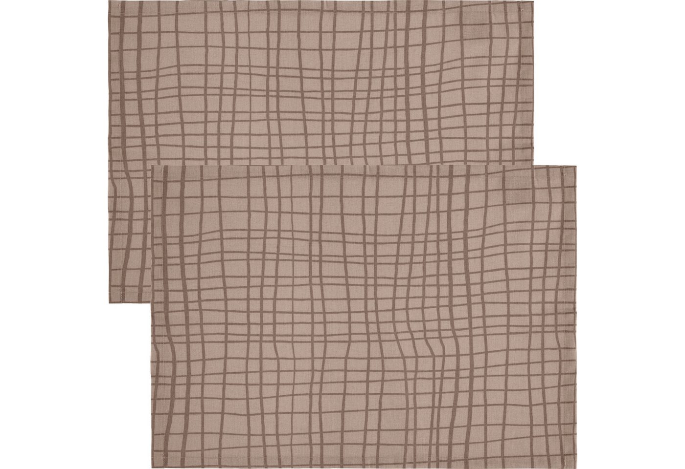 REDBEST Platzset Tischset "Pasadena" 2er-Pack, abwaschbar Uni REDBEST Platzset Tischset "Pasadena" 2er-Pack, abwaschbar Uni von REDBEST