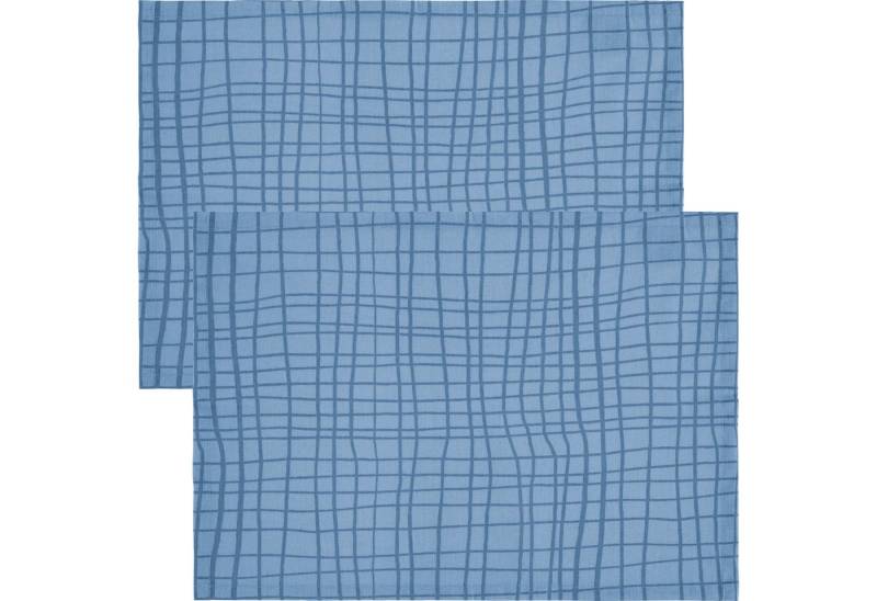 REDBEST Platzset Tischset "Pasadena" 2er-Pack, abwaschbar Uni von REDBEST