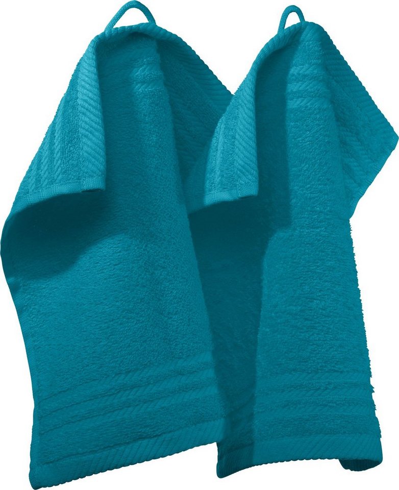 REDBEST Seiftuch Seiftuch 2er-Pack, Frottier, Walk-Frottier Uni von REDBEST