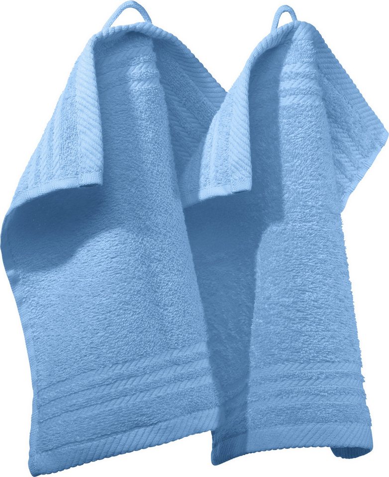 REDBEST Seiftuch Seiftuch 2er-Pack, Frottier, Walk-Frottier Uni von REDBEST