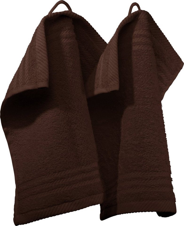 REDBEST Seiftuch Seiftuch 2er-Pack, Frottier, Walk-Frottier Uni von REDBEST
