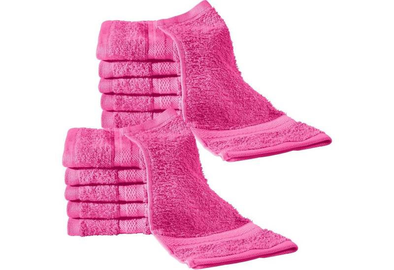 REDBEST Seiftuch Seiftuch "Chicago" 12er-Pack, Frottier, Walk-Frottier Uni von REDBEST