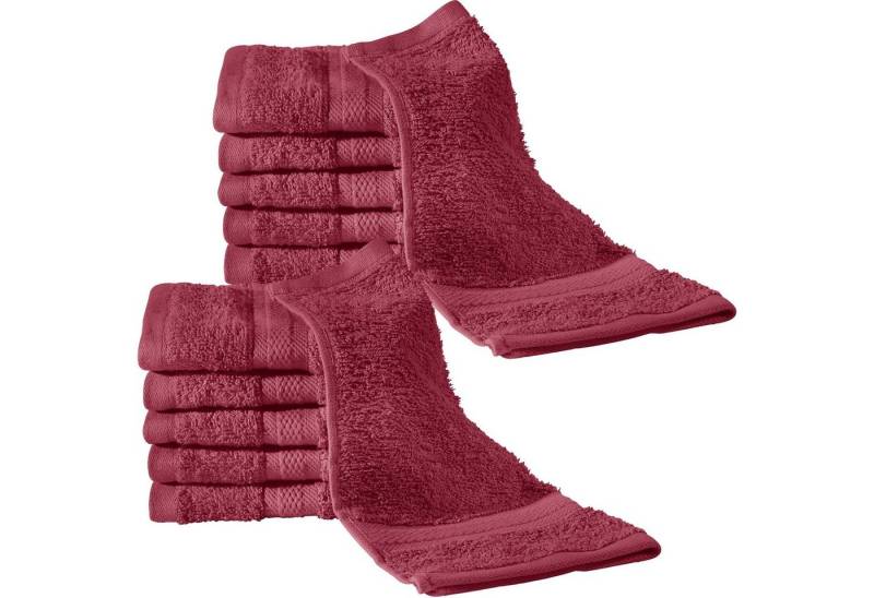 REDBEST Seiftuch Seiftuch "Chicago" 12er-Pack, Frottier, Walk-Frottier Uni von REDBEST