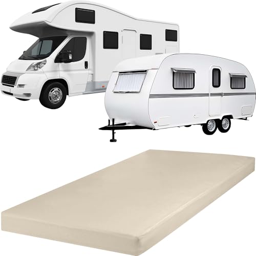 REDBEST Spannbettlaken Pittsburgh für Wohnwagen, Wohnmobil und Boot Single-Jersey Natur Größe 140x200 cm - 160x200 cm REDBEST Spannbettlaken Pittsburgh für Wohnwagen, Wohnmobil und Boot Single-Jersey Natur Größe 140x200 cm - 160x200 cm von REDBEST