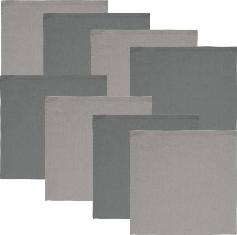REDBEST Stoffserviette Serviette "Tulsa" 8er-Pack, Baumwolle Uni REDBEST Stoffserviette Serviette "Tulsa" 8er-Pack, Baumwolle Uni von REDBEST
