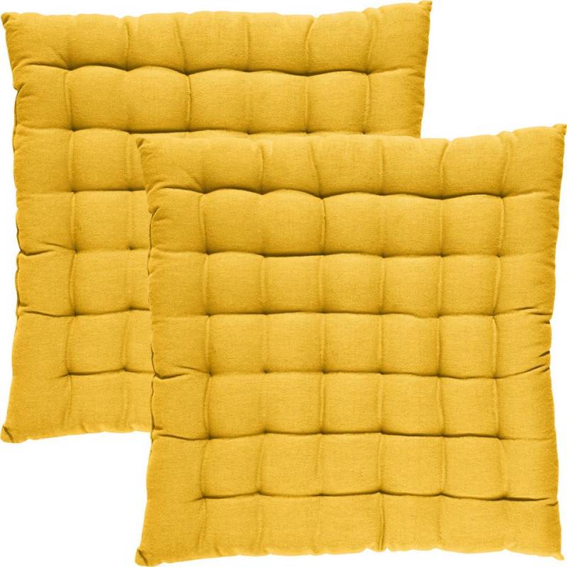 REDBEST Stuhlkissen Stuhlkissen "Tulsa" 2er-Pack, Uni REDBEST Stuhlkissen Stuhlkissen "Tulsa" 2er-Pack, Uni von REDBEST