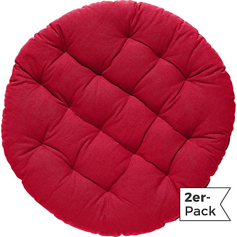 REDBEST Stuhlkissen rund im 2er-Pack von REDBEST