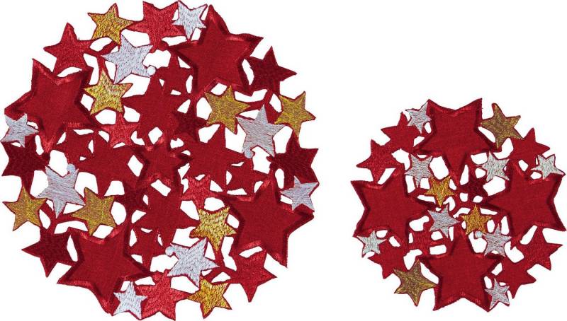 REDBEST Tischdecke Aufleger 2er-Set, Uni von REDBEST