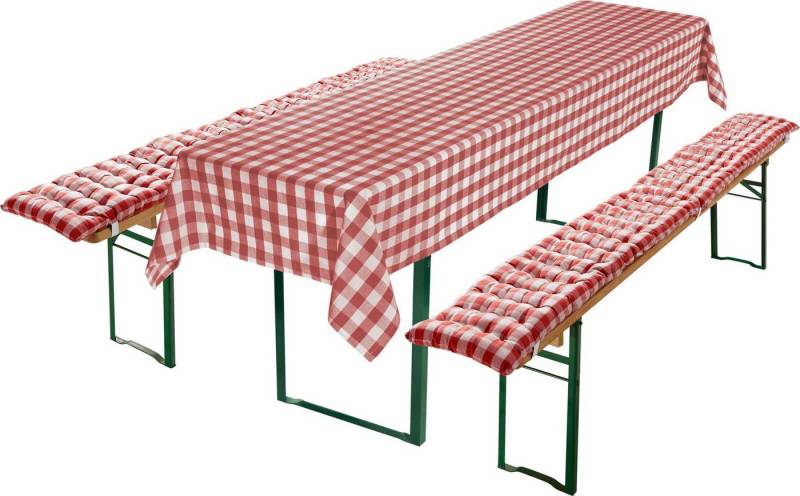 REDBEST Tischdecke Auflagen und Tischdecke "Nashville" 3-tlg. von REDBEST