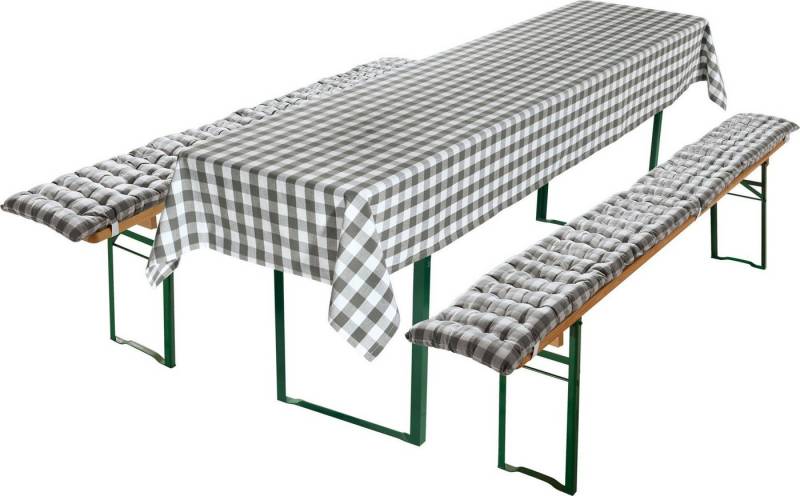 REDBEST Tischdecke Auflagen und Tischdecke "Nashville" 3-tlg. von REDBEST