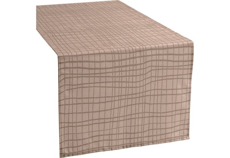REDBEST Tischdecke Tischläufer "Pasadena", abwaschbar Uni von REDBEST