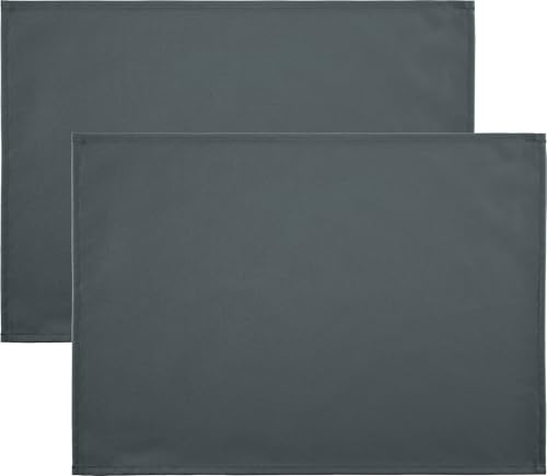 REDBEST Tischset New Orleans 2er-Pack abwaschbar anthrazit Größe 35x50 cm REDBEST Tischset New Orleans 2er-Pack abwaschbar anthrazit Größe 35x50 cm von REDBEST