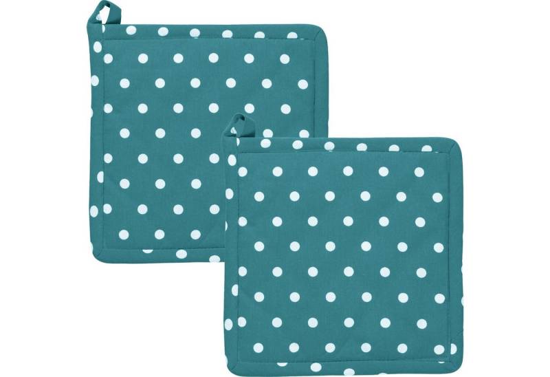 REDBEST Topflappen Topflappen "Orlando" 2er-Pack, Punkte von REDBEST