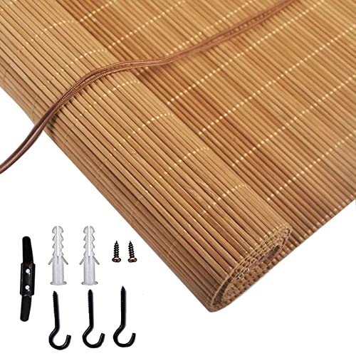 Bambus Rollo Atmungsaktives Bambusrollo Außen 75% Sonnenschutz Sichtschutz Rollo Leicht Zu Montieren Bambus Raffrollo Jalousine Verdunkelungsrollos Für Gärten Fenster Terrassen Pergola (Color : Carbo Bambus Rollo Atmungsaktives Bambusrollo Außen 75% Sonnenschutz Sichtschutz Rollo Leicht Zu Montieren Bambus Raffrollo Jalousine Verdunkelungsrollos Für Gärten Fenster Terrassen Pergola (Color : Carbo von REDBMX