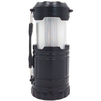 Led Campinglampe 3 Funktionen Campinglaterne Zeltlampe Taschenlampe - schwarz - Redcliffs von REDCLIFFS