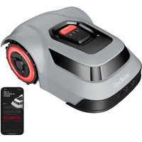 MGC1000 Mähroboter Rasenmäher Roboter - Rasenroboter mit Begrenzungskabel 1000m² c-tof Technologie Pfadplanung Kartenzeichnen 45% Steigfähigkeit von REDKEY