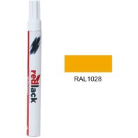Ausbesserungslack Melonengelb RAL 1028 Glanz Multi-Oberfläche Redlack von REDLACK