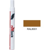Ausbesserungslack Sienabraun ral 8001 Matt Multi-Oberfläche Redlack von REDLACK