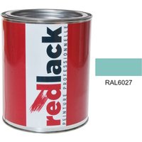 Hellgrüne Farbe ral 6027 Seidenmatt Multi-Support 1L Redlack von REDLACK