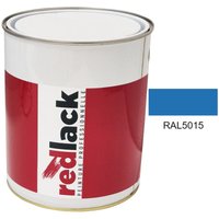 Himmelblaue Farbe RAL 5015 Seidenmatt Multi-Support 3L Redlack von REDLACK