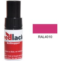 Lackstiftflasche Telemagenta ral 4010 Seidenmatt Mehrflächen Redlack von REDLACK