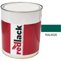 Opalgrüne Farbe RAL 6026 Seidenmatt Multi-Support 3L Redlack von REDLACK