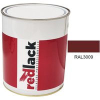 Oxidrot Lack ral 3009 Mehrflächen Glanz 3L Redlack von REDLACK