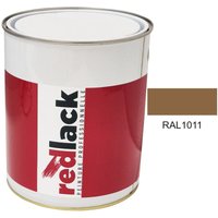 Redlack - Beigebraune Farbe ral 1011 Glanz Mehrflächenfarbe 3L Redlack - Beigebraune Farbe ral 1011 Glanz Mehrflächenfarbe 3L von REDLACK