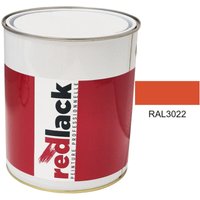 Redlack - Lachsrote Farbe ral 3022 Mehrflächenfarbe glänzend 3L Redlack - Lachsrote Farbe ral 3022 Mehrflächenfarbe glänzend 3L von REDLACK