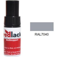 Redlack - Lackstiftflasche Fenstergrau ral 7040 Seidenmatt Multi-Oberflächen von REDLACK