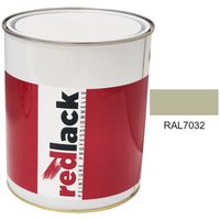 Redlack - ral 7032 Mehrflächenfarbe Flintgrau glänzend 3L von REDLACK