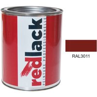 Rotbraune Farbe ral 3011 Satin Mehrflächenfarbe 1L Redlack Rotbraune Farbe ral 3011 Satin Mehrflächenfarbe 1L Redlack von REDLACK