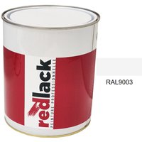 Signalweiß ral 9003 Matt Mehrschichtlack 3L Redlack von REDLACK