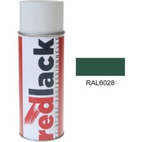 Tannengrün RAL 6028 Matt Multi-Support Redlack Sprühfarbe von REDLACK