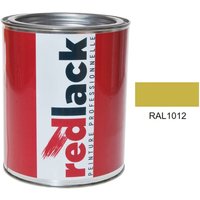 Zitronengelb Lack ral 1012 Matt Multi-Support 1L Redlack von REDLACK