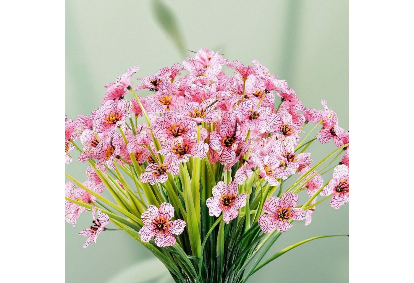 Kunstblume Künstliche Balkonblumen pflegefreie Blumensträuße, REDOM, Höhe 33 cm, wetterfeste UV-beständige, für Terrasse Blumenkästen Fensterbank usw. Kunstblume Künstliche Balkonblumen pflegefreie Blumensträuße, REDOM, Höhe 33 cm, wetterfeste UV-beständige, für Terrasse Blumenkästen Fensterbank usw. von REDOM