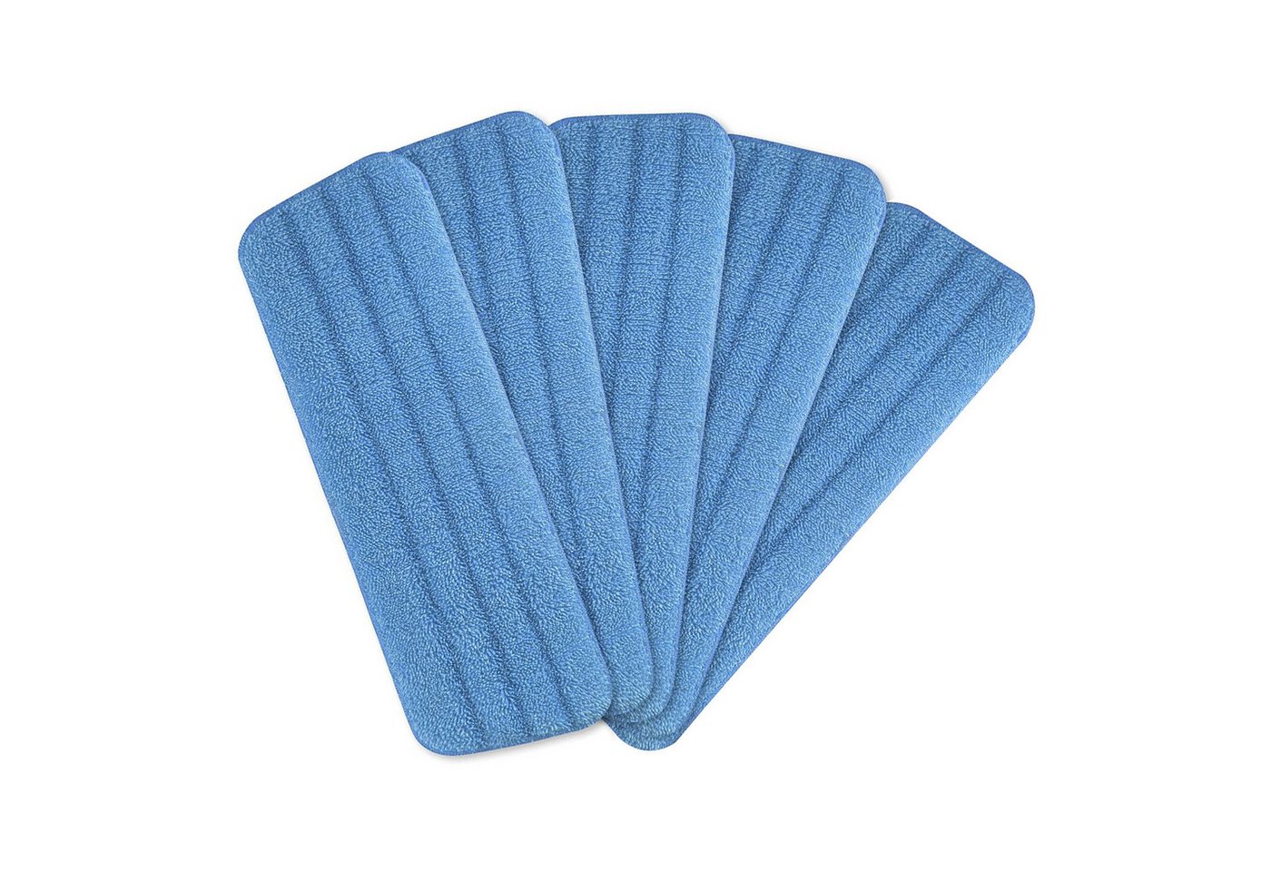 REDOM 5er Set Wischpad Ersatz Ersatzpads Wischbezug (Microfaser, 42x14 cm, Moppbezug nur für Wischmopp mit Klettverschluss, waschbar wiederverwendbar, vielseitige Reinigungstücher für Haus Auto Laminat Fliesen Holz Stein) REDOM 5er Set Wischpad Ersatz Ersatzpads Wischbezug (Microfaser, 42x14 cm, Moppbezug nur für Wischmopp mit Klettverschluss, waschbar wiederverwendbar, vielseitige Reinigungstücher für Haus Auto Laminat Fliesen Holz Stein) von REDOM