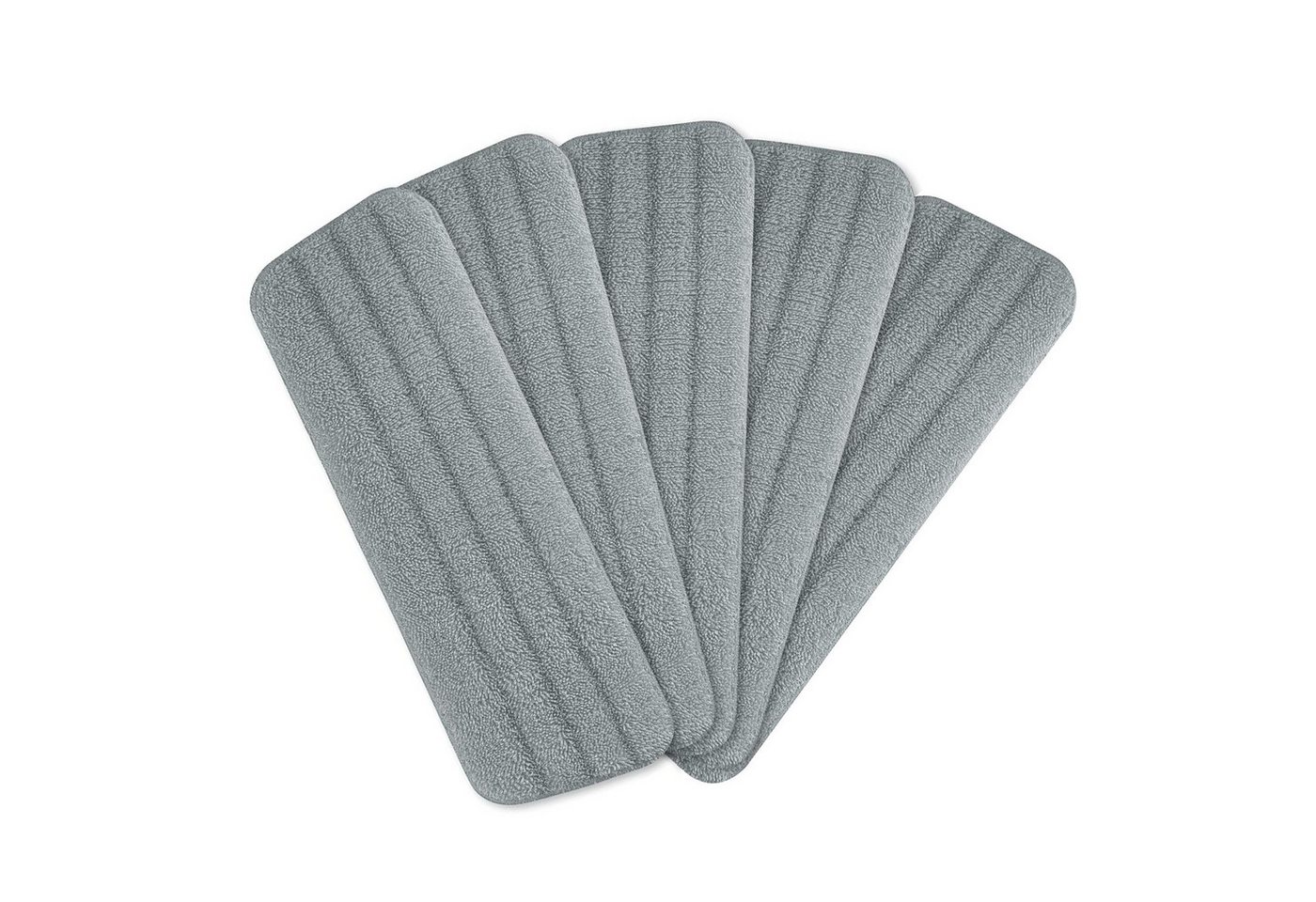 REDOM 5er Set Wischpad Ersatz Ersatzpads Wischbezug (Microfaser, 42x14 cm, Moppbezug nur für Wischmopp mit Klettverschluss, waschbar wiederverwendbar, vielseitige Reinigungstücher für Haus Auto Laminat Fliesen Holz Stein) REDOM 5er Set Wischpad Ersatz Ersatzpads Wischbezug (Microfaser, 42x14 cm, Moppbezug nur für Wischmopp mit Klettverschluss, waschbar wiederverwendbar, vielseitige Reinigungstücher für Haus Auto Laminat Fliesen Holz Stein) von REDOM