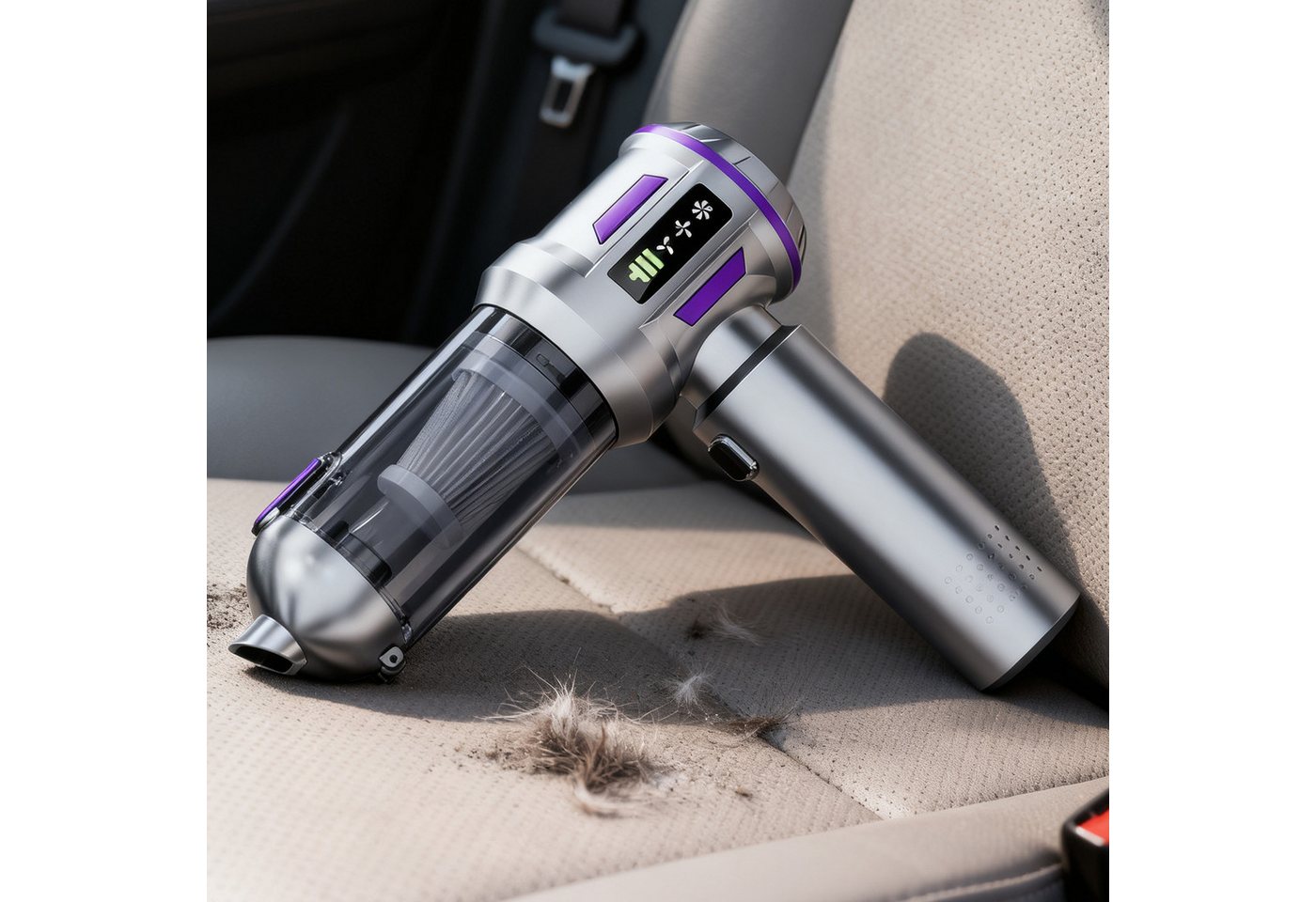 REDOM Akku-Handstaubsauger Kabelloser Handstaubsauger Auto und Haushalt Mobiler Staubsauger, 100 W, beutellos, mit 3 Saugstufen LED-Anzeige Typ-C-Ladung ideal für Auto Haushalt REDOM Akku-Handstaubsauger Kabelloser Handstaubsauger Auto und Haushalt Mobiler Staubsauger, 100 W, beutellos, mit 3 Saugstufen LED-Anzeige Typ-C-Ladung ideal für Auto Haushalt von REDOM