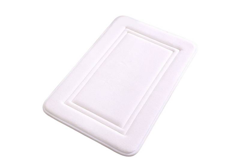 REDOM Badematte Badezimmermatte Anti-Rutsch Badteppich waschbar, Memory Schaum, Mikrofaser-Korallensamt, schnell saugend, waschbar, Polyester, hygienisch und langlebig, für Bad WC Dusche Schlafzimmer Küche usw. von REDOM