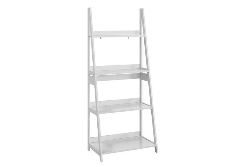 REDOM Bücherregal Präsentationsständer, Leiter-Bücherregal, 4-lagiger Präsentationsständer von REDOM