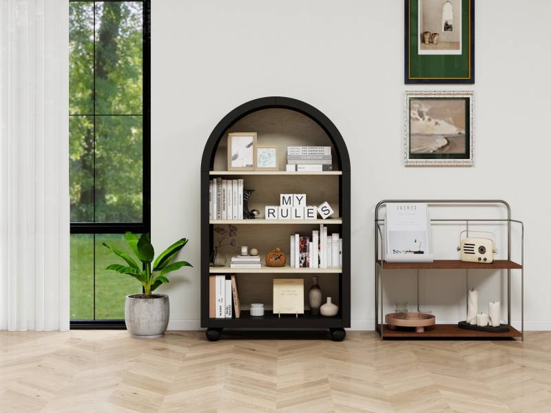 REDOM Bücherregal Regal mit vier Stufen, Höhe 120 cm, vier Ebenen mit großem Stauraum, modernes Design REDOM Bücherregal Regal mit vier Stufen, Höhe 120 cm, vier Ebenen mit großem Stauraum, modernes Design von REDOM