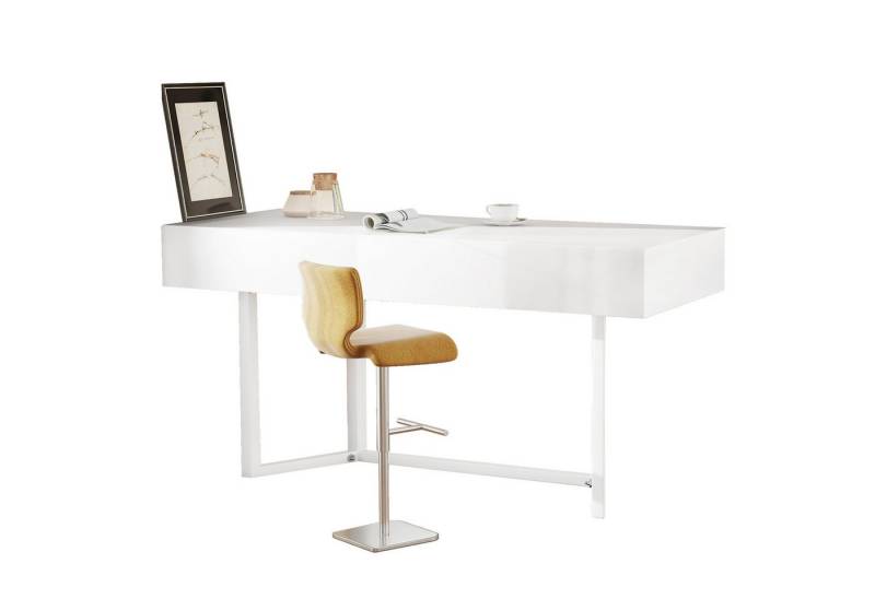 REDOM Eckschreibtisch Klapptisch mit Hydraulikmechanismus (Ecktisch, Computertisch, 1-St., 120×55cm), mit Steckdosen von REDOM
