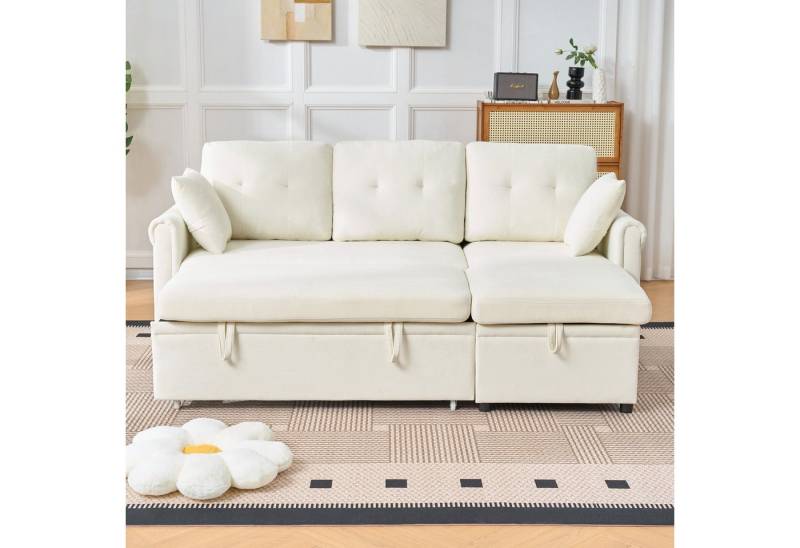 REDOM Ecksofa Multifunktionales Schlafsofa, beidseitig montierbar, L-Form Sofa aus Samt 1 Teile REDOM Ecksofa Multifunktionales Schlafsofa, beidseitig montierbar, L-Form Sofa aus Samt 1 Teile von REDOM