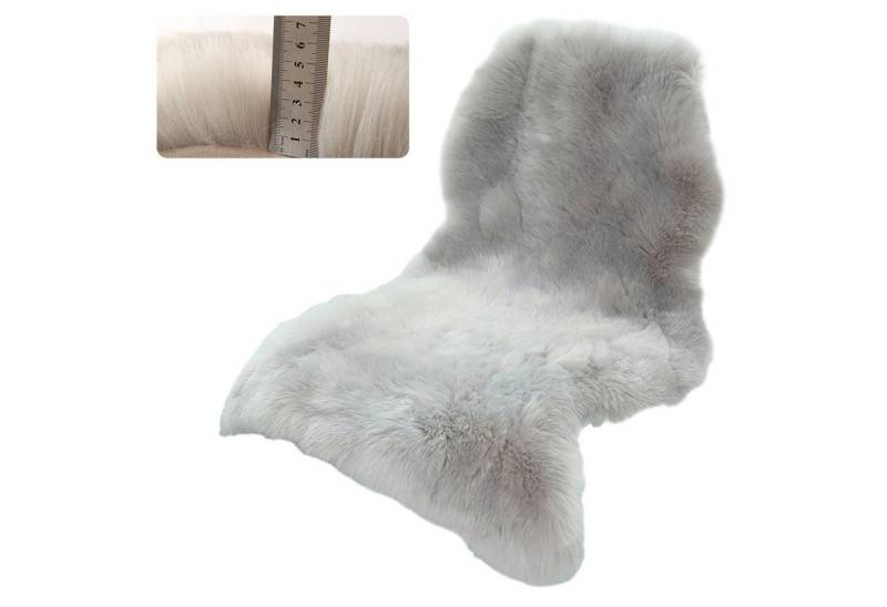 REDOM Fellteppich Kunstfell-Teppich Teppich Schaffell-Optik Schlafzimmerteppich, fellförmig, Höhe: 60 mm, Teppiche für Bettvorleger 60*100 CM Shaggy für Wohnzimmer Schlafzimmer von REDOM