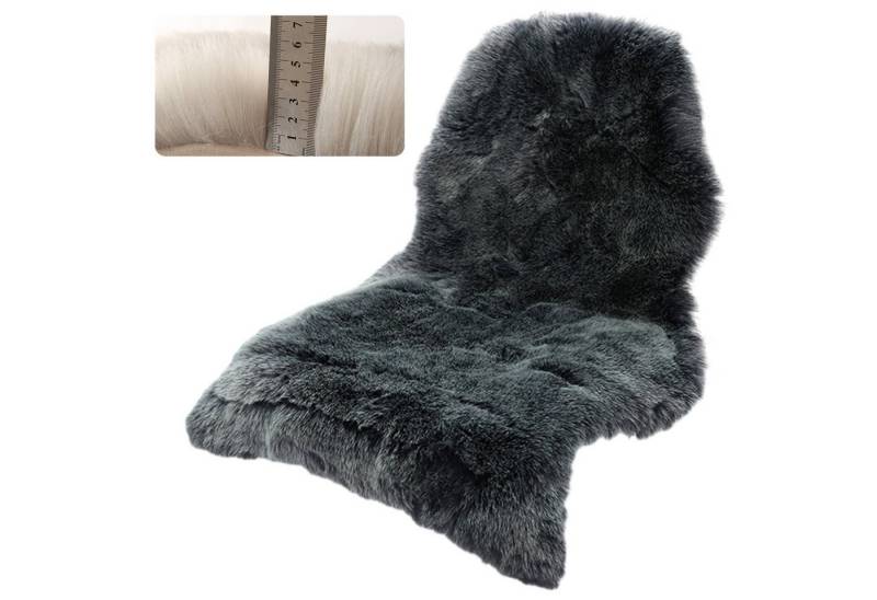 REDOM Fellteppich Kunstfell-Teppich Teppich Schaffell-Optik Schlafzimmerteppich, fellförmig, Höhe: 60 mm, Teppiche für Bettvorleger 60*100 CM Shaggy für Wohnzimmer Schlafzimmer von REDOM