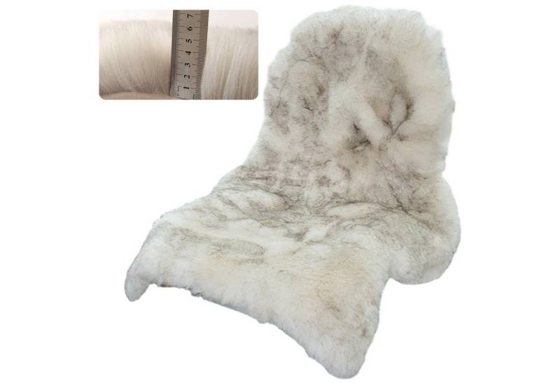 REDOM Fellteppich Kunstfell-Teppich Teppich Schaffell-Optik Schlafzimmerteppich, fellförmig, Höhe: 60 mm, Teppiche für Bettvorleger 60*100 CM Shaggy für Wohnzimmer Schlafzimmer von REDOM