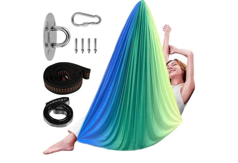 REDOM Hängematte Kinder-Schaukelhängematte Kuschelschaukel Aerial Yoga Hängesessel (flexibel passt sich Körperform an kein Druckgefühl, 1 St., Tragbar elastisch wetterfest hautfreundlich), platzsparend ideal für Kinder kleinere Erwachsene von REDOM