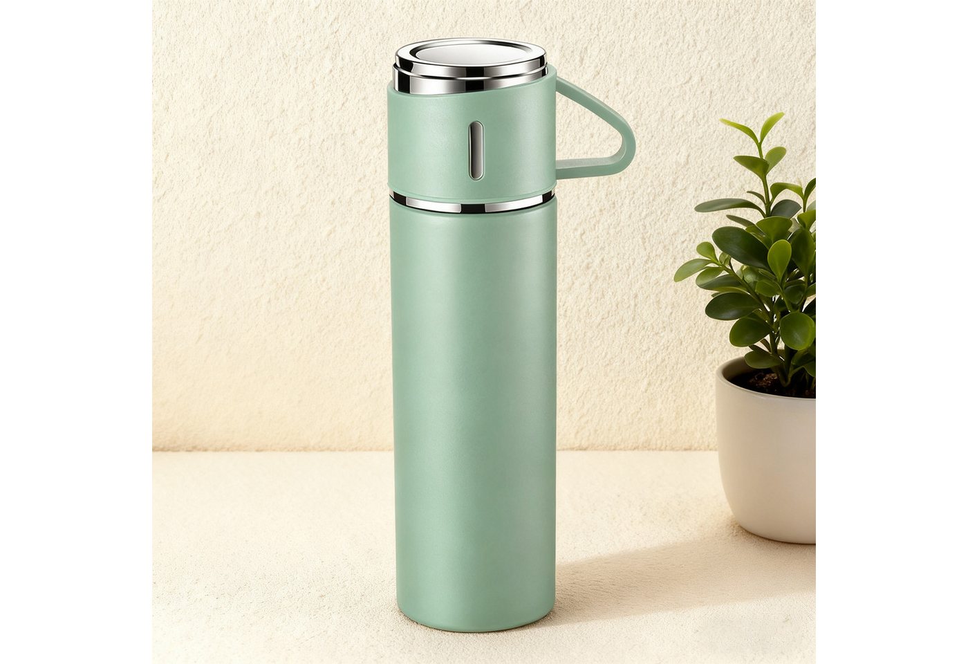 REDOM Isolierflasche Thermosflasche 500ml Edelstahl Trinkflasche, doppelwandig hält Getränke lange warm oder kalt auslaufsicher REDOM Isolierflasche Thermosflasche 500ml Edelstahl Trinkflasche, doppelwandig hält Getränke lange warm oder kalt auslaufsicher von REDOM